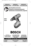 Bosch Power Tools 33614 User's Manual