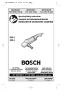 Bosch Power Tools 1853-6 User's Manual