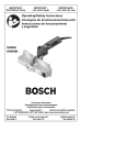Bosch Power Tools 1640VS User's Manual