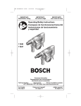 Bosch Power Tools 11247 User's Manual