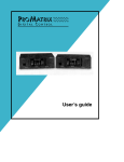 Bogen PM-3000 User's Manual