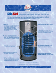 Bock Water heaters Indirect Coil Tank Water Heater User's Manual