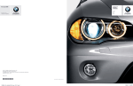 BMW X3 xDrive28i Service and Warranty Information
