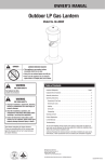 Blue Rhino GLL800W User's Manual