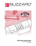 Blizzard Ski Automobile Accessories Blizzard Power Plow User's Manual