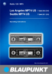 Blaupunkt MP74 User's Manual