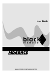 Black Diamond MD68HCS User's Manual