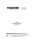 Black Box LB9017A-R3 User's Manual