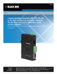 Black Box Server LES431A User's Manual