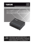 Black Box LGC200A User's Manual