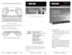 Black Box Multi-tool 45 Side-Exiting Multmedia Panel User's Manual