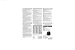 Black & Decker T110B Series Use & Care Manual