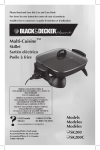 Black & Decker SK200-SK200C Use & Care Manual