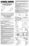 Black & Decker Navigator 613014-01 Instruction Manual