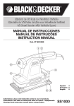 Black & Decker N SS1000 Instruction Manual