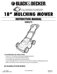 Black & Decker MM675 User's Manual