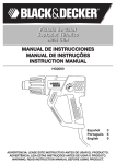 Black & Decker HG2000 Instruction Manual