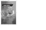 Black & Decker FP1336 Use & Care Manual