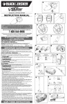 Black & Decker CHV1600 Instruction Manual