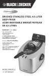 Black & Decker DF1405SKT Use & Care Manual