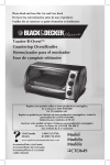 Black & Decker CTO649 Use & Care Manual