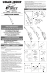 Black & Decker CFV1200 Instruction Manual