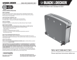 Black & Decker CC500 User's Manual