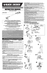 Black & Decker Trimmer CST1100 User's Manual