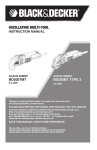 Black & Decker BD200MTB User's Manual