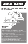 Black & Decker BDCD2204KIT User's Manual