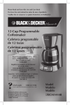 Black & Decker BCM1410B Use & Care Manual