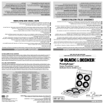 Black & Decker AM100 Use & Care Manual