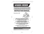Black & Decker 90564630 Instruction Manual