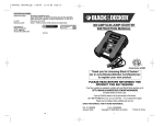 Black & Decker 90546625 Instruction Manual