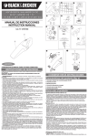 Black & Decker 90529151 Instruction Manual