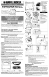 Black & Decker 618898-00 Instruction Manual