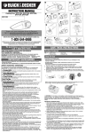 Black & Decker 587143-00 Instruction Manual