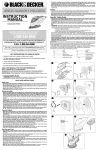 Black & Decker 584483-01-00 Instruction Manual