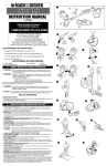 Black & Decker 243257-01 Instruction Manual