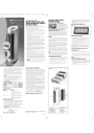 Bionaire EnviroKlean BAPF29 User's Manual