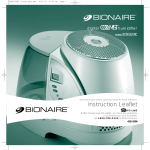 Bionaire BCM5520RC User's Manual