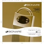 Bionaire BCH3620 User's Manual