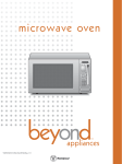Beyond Microwace Oven User's Manual