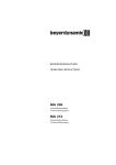 Beyerdynamic MA 206 User's Manual