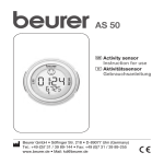 Beurer AS50 Instructions for Use