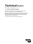 BENDIX TCH-008-010 User's Manual