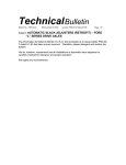 BENDIX TCH-005-007 User's Manual