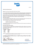 BENDIX BW7537 User's Manual