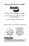 BENDIX BW2489S User's Manual