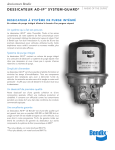 BENDIX BW2023F User's Manual